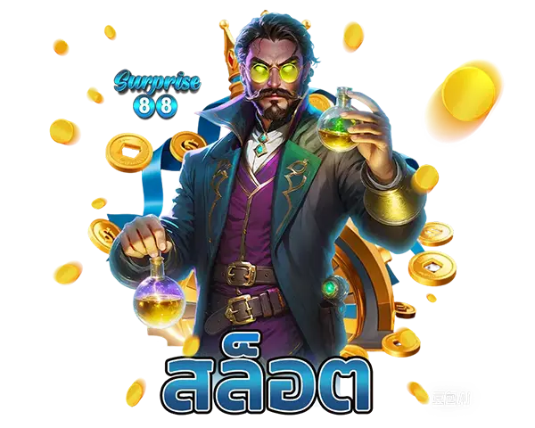 SURPRISE88 เกมสล็อตออนไลน์แตกง่าย โบนัสจัดเต็ม เหรียญทองล้อมรอบ ลุ้นกำไรทุกการหมุน